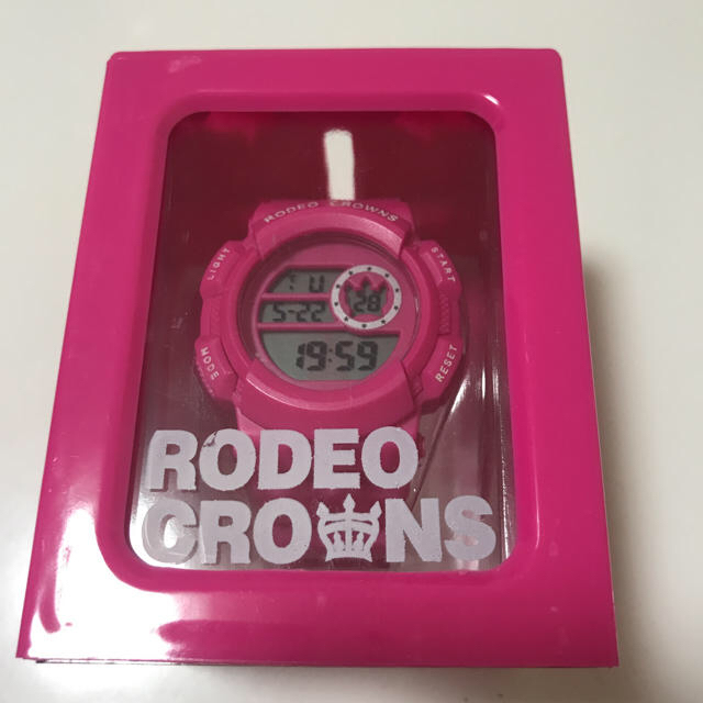 RODEO CROWNS(ロデオクラウンズ)のRODEO CROWNS デジタル腕時計 レディースのファッション小物(腕時計)の商品写真