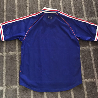 90s フランス代表　ユニホームゲームシャツ　JUMADIBA 　vintage