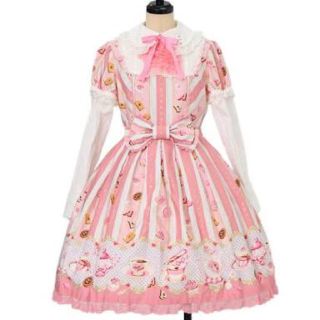 アンジェリックプリティー(Angelic Pretty)のWonder Party ワンピース ピンク(ひざ丈ワンピース)