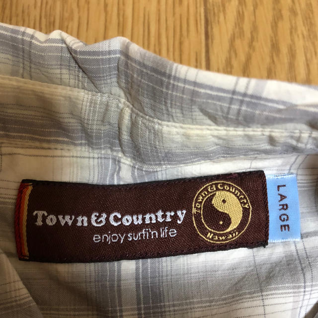 Town & Country(タウンアンドカントリー)のタウカン チェック シャツ レディースのトップス(Tシャツ(半袖/袖なし))の商品写真