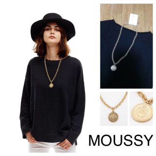 マウジー(moussy)のMOUSSY コインネックレス新品❤︎(ネックレス)