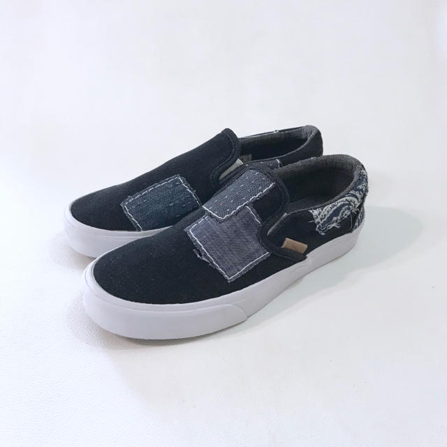 美品23.5VANS SLIP-ON CA ヴァンズ スリッポン T926