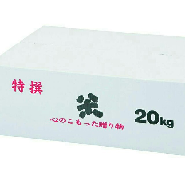 7月18日発送29年度滋賀のコシヒカリ玄米20kg　10kg✖2袋お米送込 食品/飲料/酒の食品(米/穀物)の商品写真