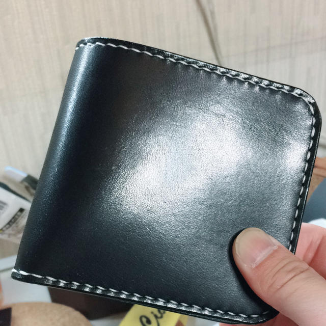 レザーウォレット 栃木レザー バタフライウォレット ハンドメイド オーダー 革