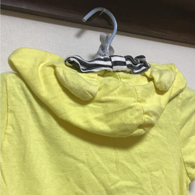 ANAP(アナップ)のかわいい Tシャツ チュニック ANAP アナップ　黄色　130 キッズ/ベビー/マタニティのキッズ服女の子用(90cm~)(Tシャツ/カットソー)の商品写真