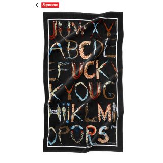 シュプリーム(Supreme)のsupreme alphabet beach towel ビーチタオル(タオル/バス用品)