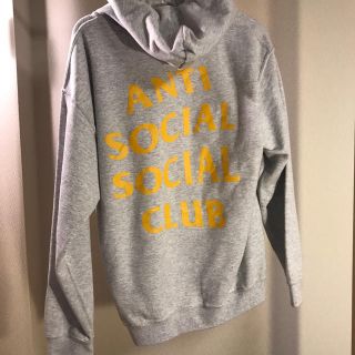 シュプリーム(Supreme)のAnti social social club Alpha Q Hoodie M(パーカー)