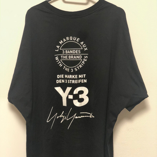 ワイスリー(Y-3)のY-3 ロゴ Tシャツ ワイスリー(Tシャツ/カットソー(半袖/袖なし))