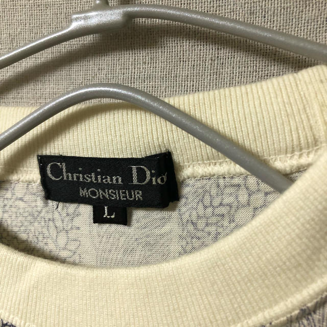 Christian Dior(クリスチャンディオール)のChristian Dior 総柄 Tシャツ シルク サイズL メンズのトップス(Tシャツ/カットソー(半袖/袖なし))の商品写真