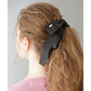 ジルスチュアート(JILLSTUART)の[新品・未使用]JILLSTUART　リボンベーシックバナナヘアクリップ(バレッタ/ヘアクリップ)