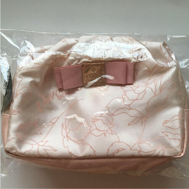 LANVIN - タグ付き 新品未使用 ランバン ♡ポーチ ピンクの通販 by
