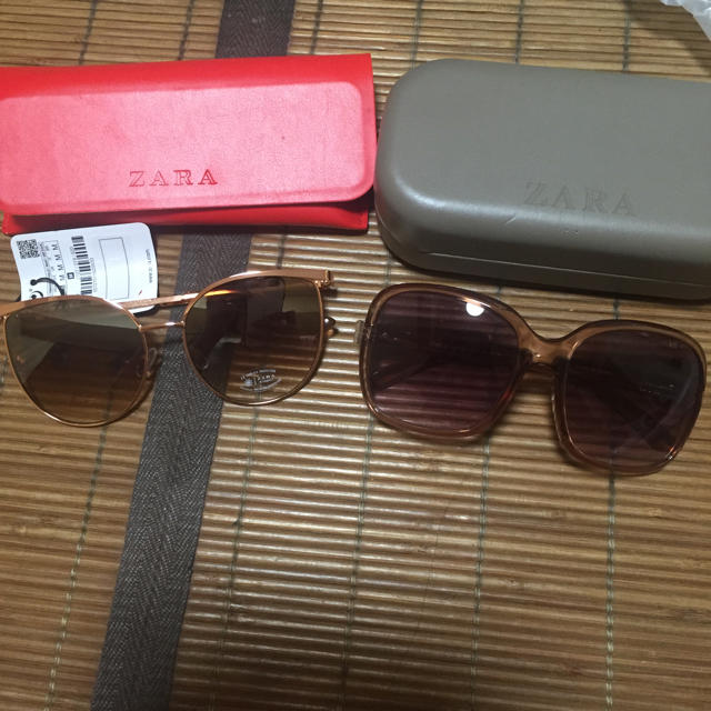 ZARA(ザラ)のzara サングラス 2セット レディースのファッション小物(サングラス/メガネ)の商品写真