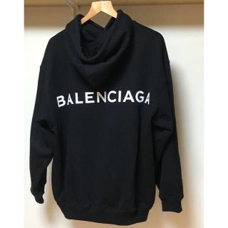 バレンシアガ(Balenciaga)のBALENCIAGAバレンシアガバックロゴフーディー(パーカー)