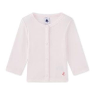 プチバトー(PETIT BATEAU)のSALE☆プチバトー クルーネックカーディガン 24m(カーディガン/ボレロ)