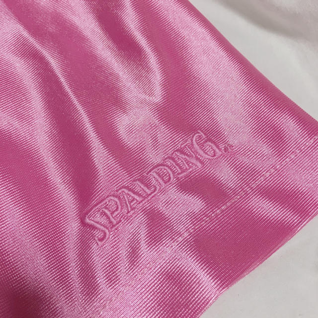 SPALDING(スポルディング)のSPALDING バスパン ピンク Sサイズ レディースのパンツ(ハーフパンツ)の商品写真