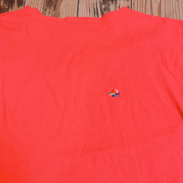 Santa Monica(サンタモニカ)のused ベネトン ロゴトップス レディースのトップス(Tシャツ(半袖/袖なし))の商品写真