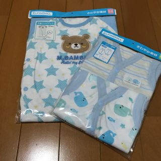 ニシマツヤ(西松屋)の専用 新品 半袖 ロンパース    ノースリーブロンパース セット(ロンパース)