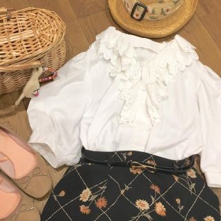 グリモワール(Grimoire)のvintage used  blouse(シャツ/ブラウス(半袖/袖なし))