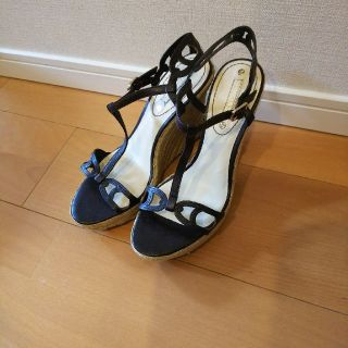 セリーヌ(celine)の大幅値下げ★新品 CELINE ウェッジソールサンダル(サンダル)