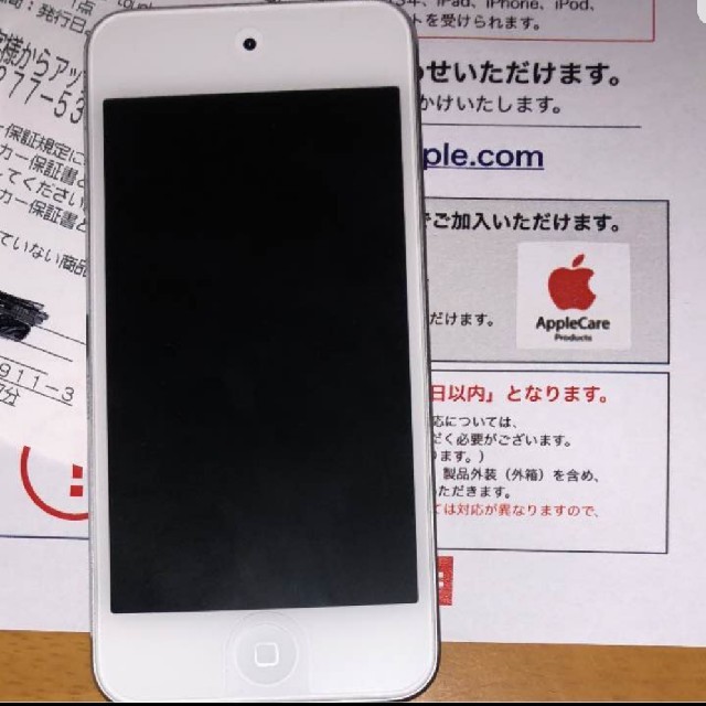 最終値引き iPod touch6世代 16GB 美品  Apple保証書あり スマホ/家電/カメラのオーディオ機器(ポータブルプレーヤー)の商品写真