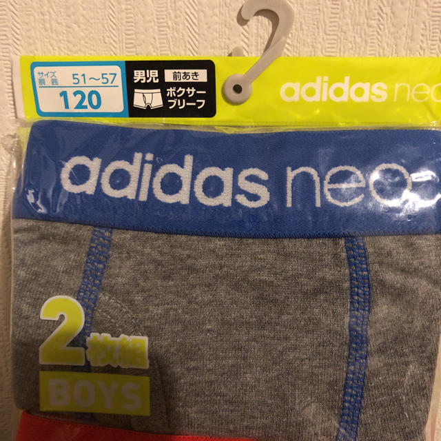 adidas(アディダス)のadidas❤️ボクサーブリーフ120㎝ キッズ/ベビー/マタニティのキッズ服男の子用(90cm~)(下着)の商品写真