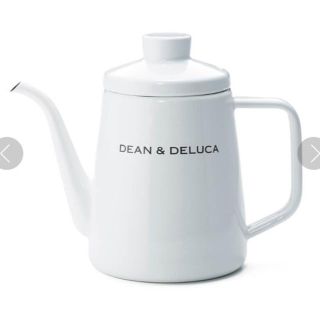 ディーンアンドデルーカ(DEAN & DELUCA)のDEAN & DELUCA ディーン&デルーカ ホーローケトル ホワイト 1L(調理道具/製菓道具)