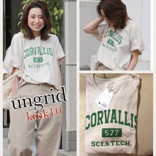 アングリッド(Ungrid)のungridTee(Tシャツ(半袖/袖なし))