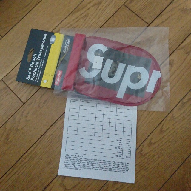 18SS 新品 Supreme SealLine See Pouch Large