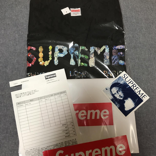 Supreme(シュプリーム)のsupreme rocks tee black Mサイズ メンズのトップス(Tシャツ/カットソー(半袖/袖なし))の商品写真