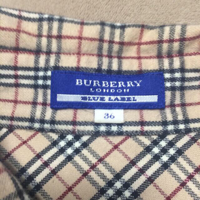 BURBERRY(バーバリー)のお取り置き♥︎パーバリーシャツワンピ レディースのワンピース(ミニワンピース)の商品写真