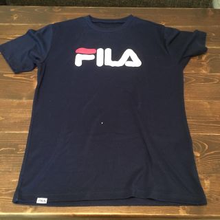 フィラ(FILA)のFILA ネイビーTシャツ(Tシャツ/カットソー(半袖/袖なし))