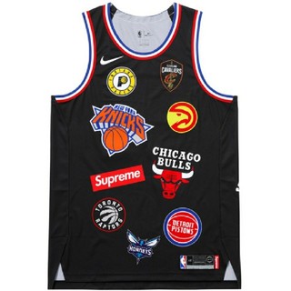 シュプリーム(Supreme)の希少S  Supreme NlKE NBA Basketball Jersey黒(タンクトップ)