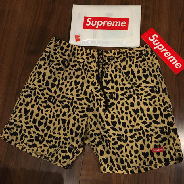 Supreme - Supreme water short ヒョウ柄 M シュプリーム 海パン 水着