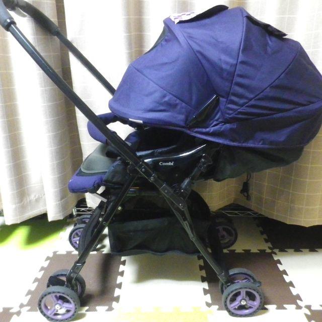 combi - 【送料込】コンビ 綺麗メチャカルファーストα ベビーカー 両対面 エッグショック