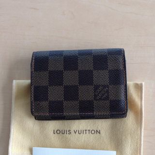 ルイヴィトン(LOUIS VUITTON)の【ダミエ】名刺入れ カードケース(名刺入れ/定期入れ)