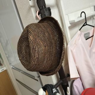 ムジルシリョウヒン(MUJI (無印良品))の無印良品  ラフィア 帽子(麦わら帽子/ストローハット)