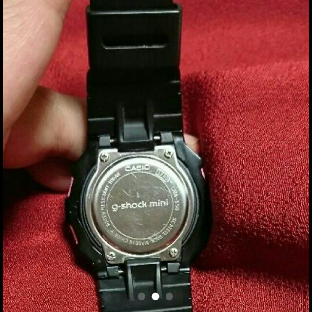G-SHOCK(ジーショック)のCASIO G-SHOCK mini GMM-550 美品 レディースのファッション小物(腕時計)の商品写真