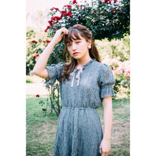 グリモワール(Grimoire)のLEBECCA boutique " 夏に漂うレースワンピース "(ロングワンピース/マキシワンピース)