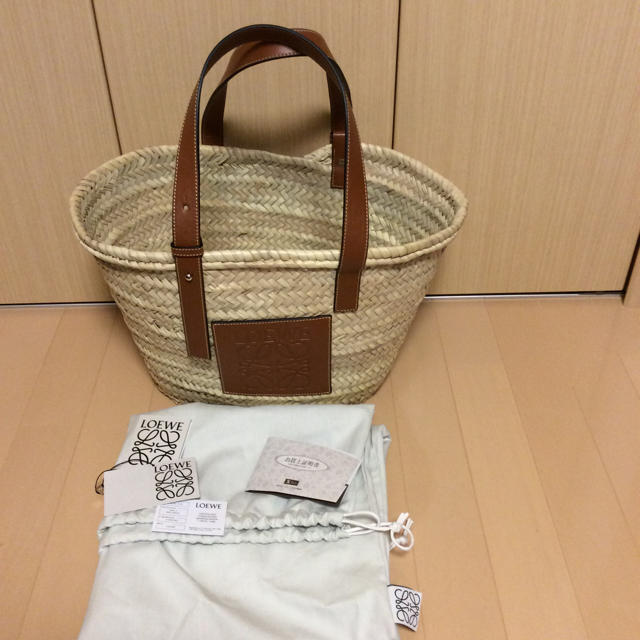 超歓迎された】 - LOEWE 新同☆ロエベ バッグ カゴ かごバッグ