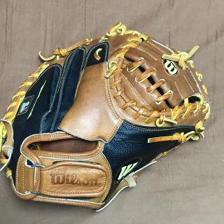 ウィルソン(wilson)の送料込みキャッチャーミット ウィルソン(グローブ)