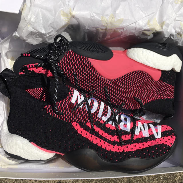 adidas(アディダス)の極少! 27.5 ADIDAS PHRRELL CRAZY BYW LVL PW メンズの靴/シューズ(スニーカー)の商品写真