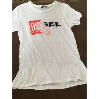 ディーゼル(DIESEL)のDIESEL ロゴ WロゴTシャツ(Tシャツ(半袖/袖なし))