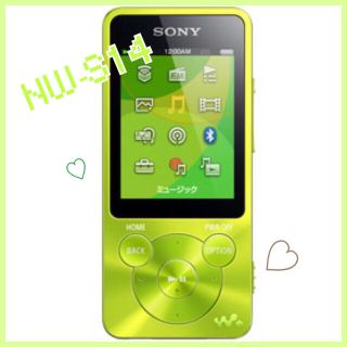 ウォークマン(WALKMAN)の[SONY]WALKMAN NW‐S14 グリーン(ポータブルプレーヤー)