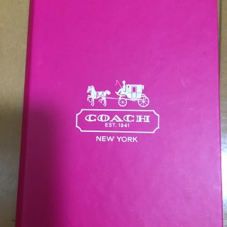 コーチ(COACH)の新品未使用  コーチノート  (ノート/メモ帳/ふせん)