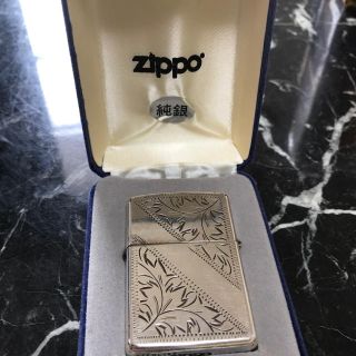 ジッポー(ZIPPO)のジッポー   スターリングシルバー  中古品(タバコグッズ)