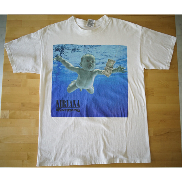 nirvana 超希少 ビンテージTシャツ 『never mind』90sの通販 by Melvins｜ラクマ