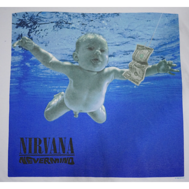 nirvana 超希少 ビンテージTシャツ 『never mind』90sの通販 by 