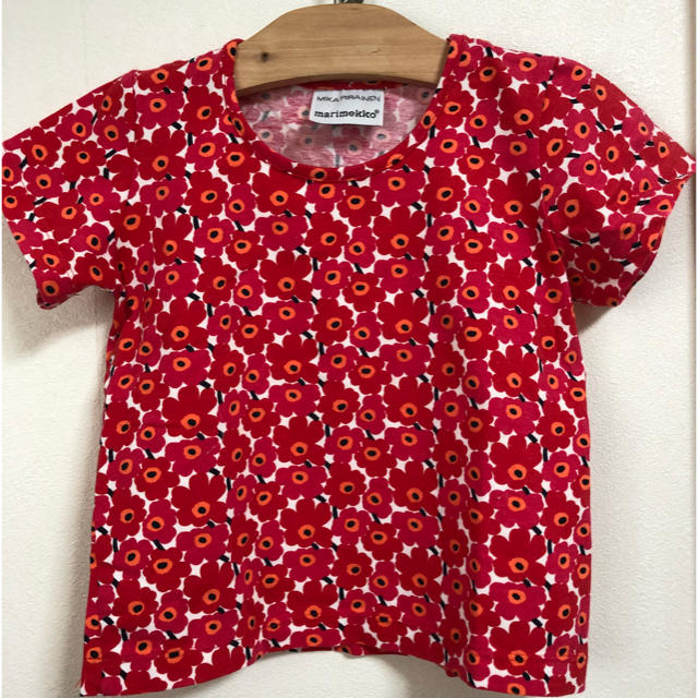 marimekko(マリメッコ)のマリメッコ Tシャツ 90 キッズ/ベビー/マタニティのキッズ服女の子用(90cm~)(Tシャツ/カットソー)の商品写真