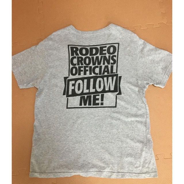 RODEO CROWNS WIDE BOWL(ロデオクラウンズワイドボウル)のロデオ★チャンピオン コラボ Tシャツ Ｌ メンズのトップス(Tシャツ/カットソー(半袖/袖なし))の商品写真