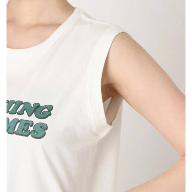 Ungrid(アングリッド)のUngrid アングリッド💚新品 プリントショートタンクトップ レディースのトップス(Tシャツ(半袖/袖なし))の商品写真